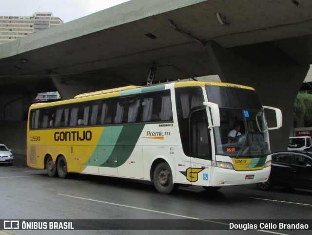 Empresa Gontijo de Transportes 12590 na cidade de Belo Horizonte, Minas Gerais, Brasil, por Douglas Célio Brandao. Número da foto: #12276680.