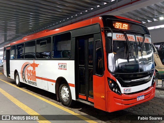 CSM Transporte e Turismo RT 001 na cidade de Belém, Pará, Brasil, por Fabio Soares. Número da foto: #12276522.