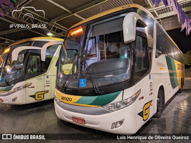 Empresa Gontijo de Transportes 18920 na cidade de Curvelo, Minas Gerais, Brasil, por Luis Henrique de Oliveira Queiroz. Número da foto: #12275498.