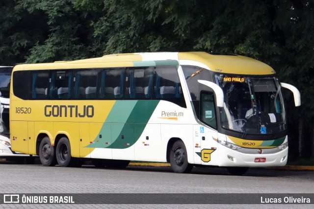 Empresa Gontijo de Transportes 18520 na cidade de São Paulo, São Paulo, Brasil, por Lucas Oliveira. Número da foto: #12279149.