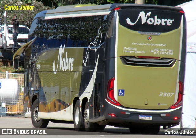 Nobre Turismo 2307 na cidade de Goiânia, Goiás, Brasil, por Carlos Júnior. Número da foto: #12279067.