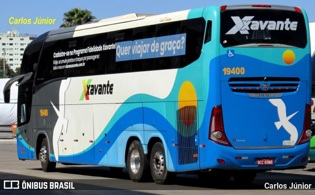 Viação Xavante 19400 na cidade de Goiânia, Goiás, Brasil, por Carlos Júnior. Número da foto: #12279048.