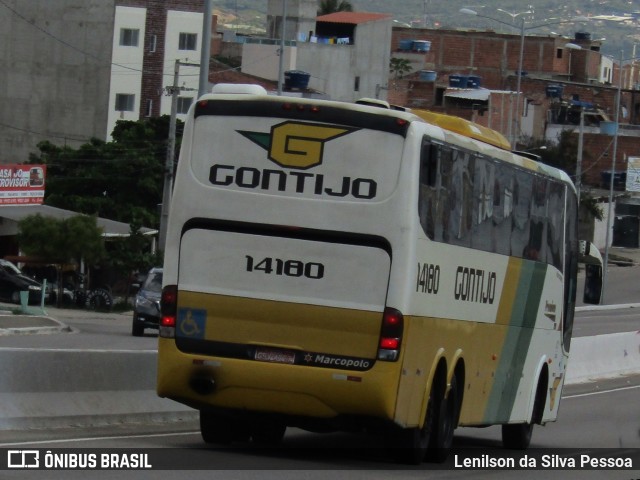 Empresa Gontijo de Transportes 14180 na cidade de Caruaru, Pernambuco, Brasil, por Lenilson da Silva Pessoa. Número da foto: #12279468.