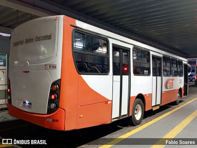 CSM Transporte e Turismo RT 005 na cidade de Belém, Pará, Brasil, por Fabio Soares. Número da foto: #12277614.