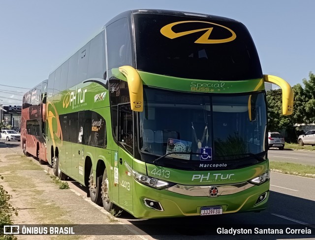 PH Tur 4413 na cidade de Aracaju, Sergipe, Brasil, por Gladyston Santana Correia. Número da foto: #12277660.