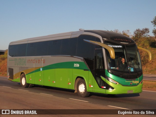 Turin Transportes 2526 na cidade de Itatiaiuçu, Minas Gerais, Brasil, por Eugênio Ilzo da Silva. Número da foto: #12278840.