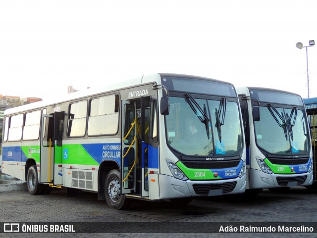 Auto Omnibus Circullare Bom Despacho 2504 na cidade de Belo Horizonte, Minas Gerais, Brasil, por Adão Raimundo Marcelino. Número da foto: #12279498.