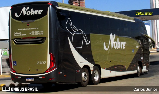 Nobre Turismo 2307 na cidade de Goiânia, Goiás, Brasil, por Carlos Júnior. Número da foto: #12279066.