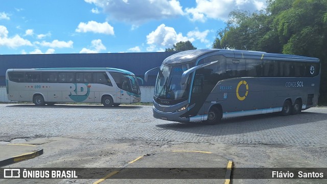 Viação Cidade Sol 10200 na cidade de Cruz das Almas, Bahia, Brasil, por Flávio  Santos. Número da foto: #12277999.