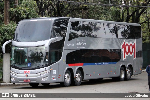 Auto Viação 1001 RJ 108.508 na cidade de São Paulo, São Paulo, Brasil, por Lucas Oliveira. Número da foto: #12278189.