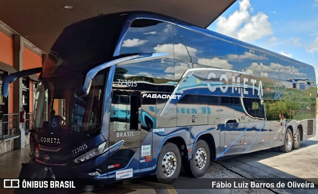 Viação Cometa 723015 na cidade de Oliveira, Minas Gerais, Brasil, por Fábio Luiz Barros de Oliveira. Número da foto: #12278250.