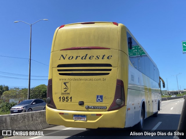 Viação Nordeste 1951 na cidade de Parnamirim, Rio Grande do Norte, Brasil, por Alison Diego Dias da Silva. Número da foto: #12278079.