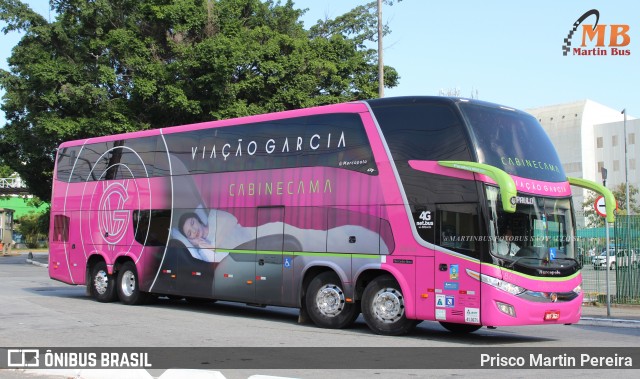 Viação Garcia 8694 na cidade de São Paulo, São Paulo, Brasil, por Prisco Martin Pereira. Número da foto: #12279189.