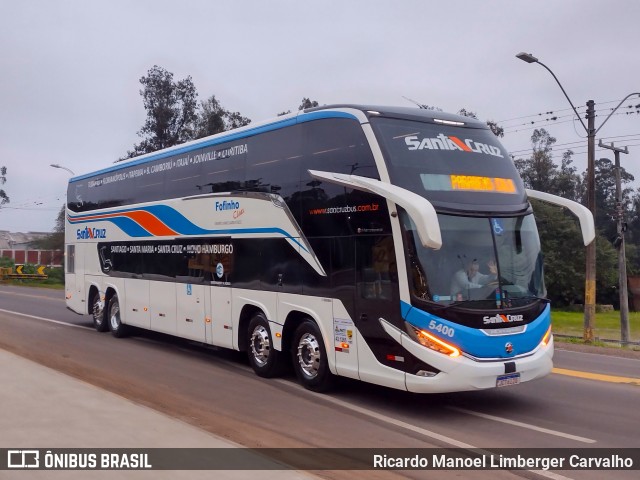VUSC - Viação União Santa Cruz 5400 na cidade de Santa Cruz do Sul, Rio Grande do Sul, Brasil, por Ricardo Manoel Limberger Carvalho. Número da foto: #12278097.