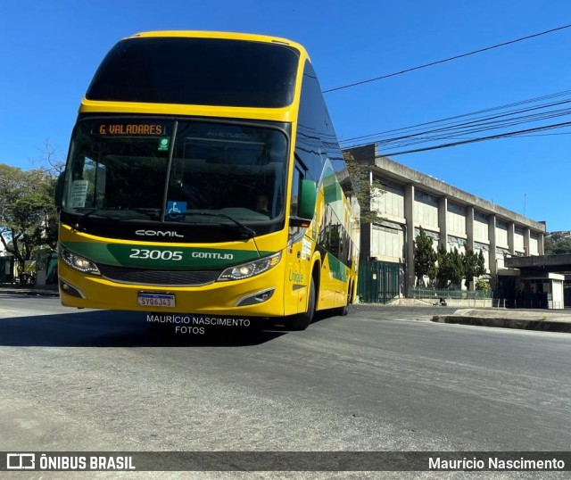 Empresa Gontijo de Transportes 23005 na cidade de Belo Horizonte, Minas Gerais, Brasil, por Maurício Nascimento. Número da foto: #12279770.