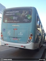 Viação Nossa Senhora Conquistadora 520 na cidade de Pelotas, Rio Grande do Sul, Brasil, por Miguel Filho. Número da foto: #12277931.