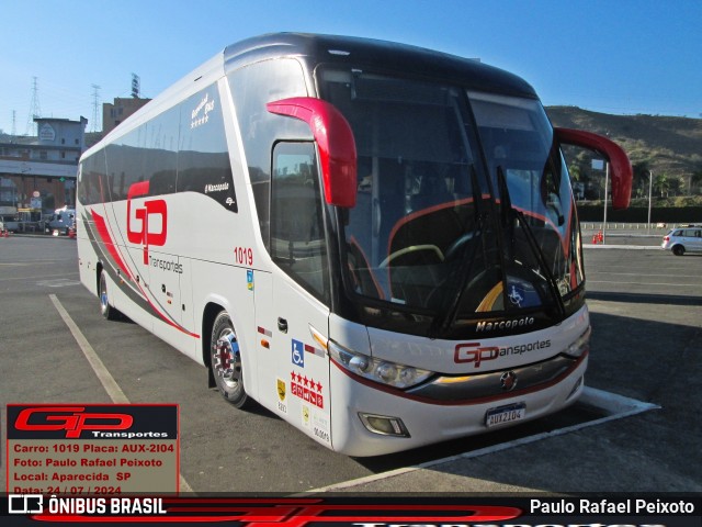 GP Transportes 1019 na cidade de Aparecida, São Paulo, Brasil, por Paulo Rafael Peixoto. Número da foto: #12280201.