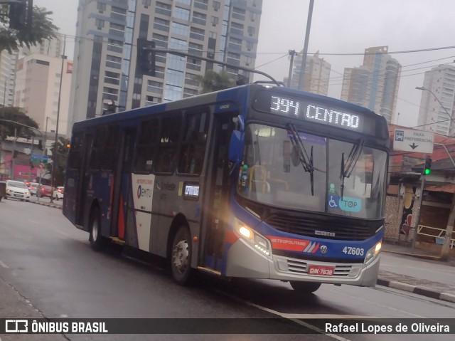 ATT - Alto Tietê Transportes 47.603 na cidade de Mogi das Cruzes, São Paulo, Brasil, por Rafael Lopes de Oliveira. Número da foto: #12280775.