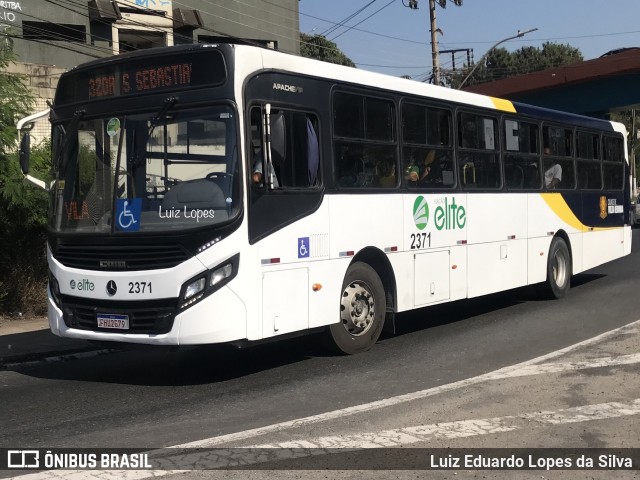 Viação Elite 2371 na cidade de Volta Redonda, Rio de Janeiro, Brasil, por Luiz Eduardo Lopes da Silva. Número da foto: #12280056.