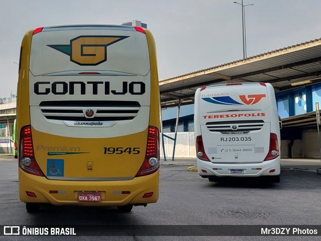 Empresa Gontijo de Transportes 19545 na cidade de Rio de Janeiro, Rio de Janeiro, Brasil, por Mr3DZY Photos. Número da foto: #12280760.