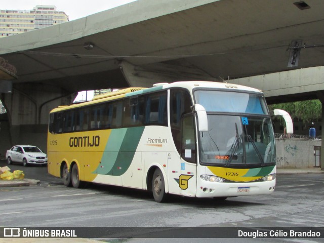 Empresa Gontijo de Transportes 17315 na cidade de Belo Horizonte, Minas Gerais, Brasil, por Douglas Célio Brandao. Número da foto: #12282162.