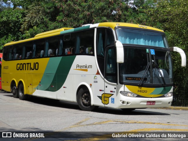 Empresa Gontijo de Transportes 14120 na cidade de São Paulo, São Paulo, Brasil, por Gabriel Oliveira Caldas da Nobrega. Número da foto: #12279955.