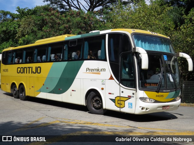 Empresa Gontijo de Transportes 14015 na cidade de São Paulo, São Paulo, Brasil, por Gabriel Oliveira Caldas da Nobrega. Número da foto: #12279952.
