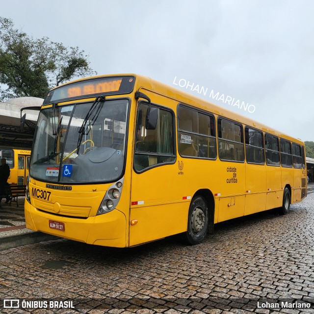 Auto Viação Mercês MC307 na cidade de Curitiba, Paraná, Brasil, por Lohan Mariano. Número da foto: #12280448.