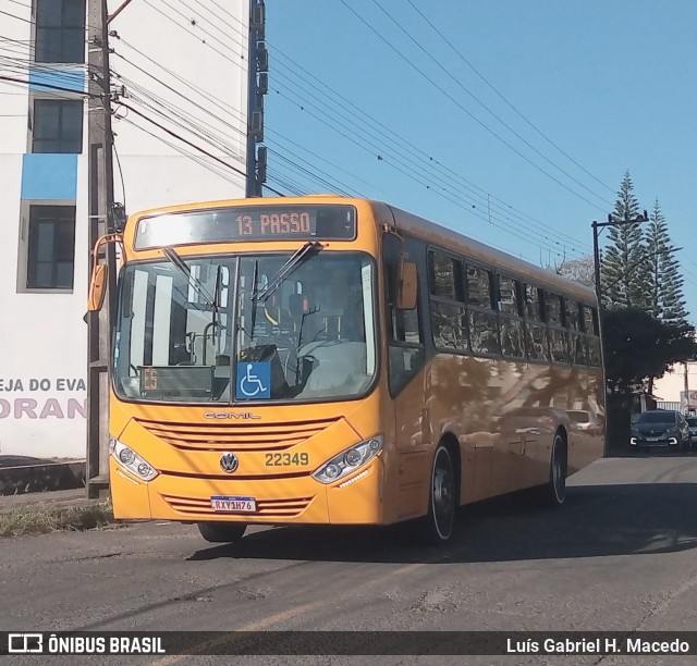 Auto Viação Chapecó 22349 na cidade de Chapecó, Santa Catarina, Brasil, por Luís Gabriel H. Macedo. Número da foto: #12280111.