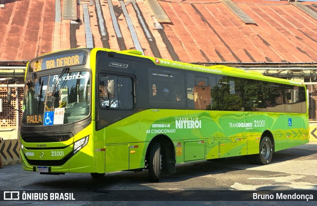 Viação Pendotiba 2.1.001 na cidade de Niterói, Rio de Janeiro, Brasil, por Bruno Mendonça. Número da foto: #12280336.
