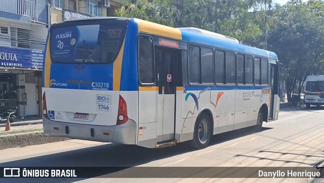 Transportes Futuro C30218 na cidade de Rio de Janeiro, Rio de Janeiro, Brasil, por Danyllo Henrique. Número da foto: #12280373.