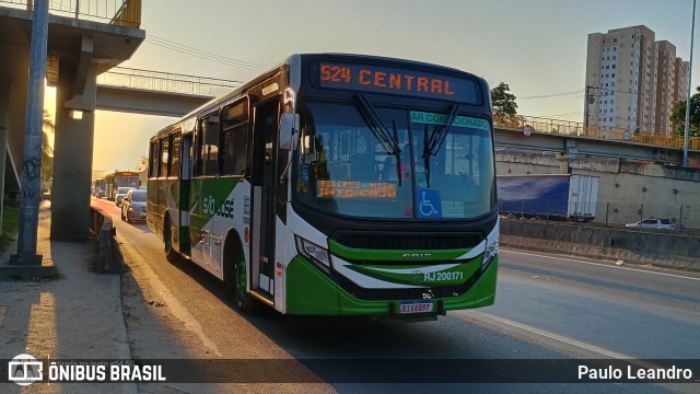 Viação São José RJ 200.171 na cidade de Nova Iguaçu, Rio de Janeiro, Brasil, por Paulo Leandro. Número da foto: #12281004.