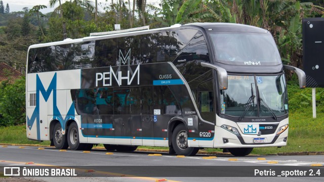 Empresa de Ônibus Nossa Senhora da Penha 61220 na cidade de Joinville, Santa Catarina, Brasil, por Petris _spotter 2.4. Número da foto: #12280634.