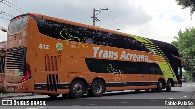 Empresa de Transporte Coletivo Trans Acreana 812 na cidade de São Paulo, São Paulo, Brasil, por Fábio Paixão. Número da foto: #12280091.