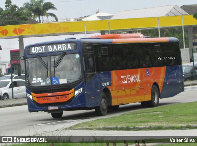 Evanil Transportes e Turismo RJ 132.160 na cidade de Rio de Janeiro, Rio de Janeiro, Brasil, por Valter Silva. Número da foto: #12281718.