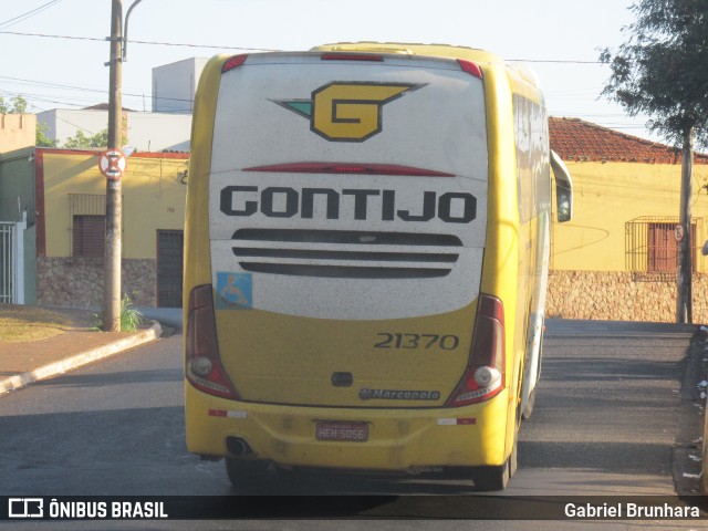 Empresa Gontijo de Transportes 21370 na cidade de Ribeirão Preto, São Paulo, Brasil, por Gabriel Brunhara. Número da foto: #12282031.