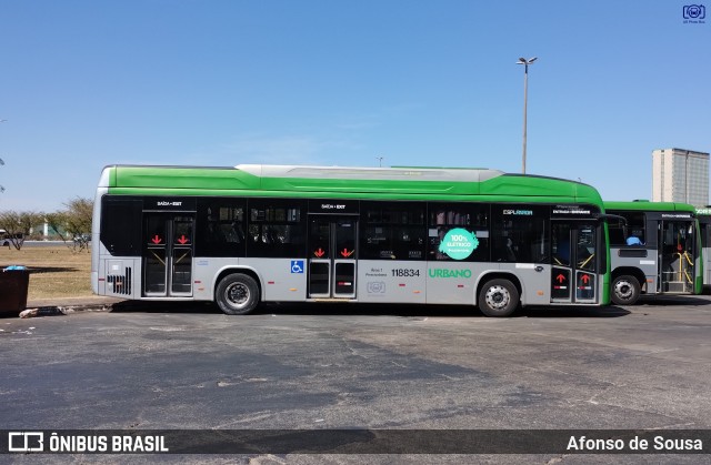 Viação Piracicabana Distrito Federal 118834 na cidade de Brasília, Distrito Federal, Brasil, por Afonso de Sousa. Número da foto: #12280197.