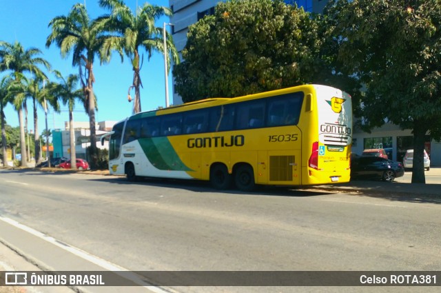 Empresa Gontijo de Transportes 15035 na cidade de Ipatinga, Minas Gerais, Brasil, por Celso ROTA381. Número da foto: #12279915.