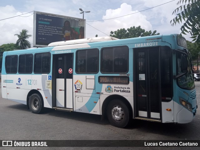 Auto Viação São José 12701 na cidade de Fortaleza, Ceará, Brasil, por Lucas Caetano. Número da foto: #12280294.