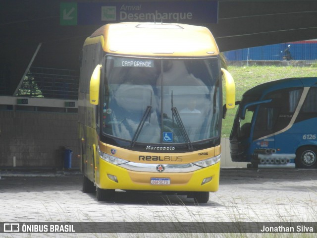 Expresso Real Bus 0286 na cidade de João Pessoa, Paraíba, Brasil, por Jonathan Silva. Número da foto: #12280531.