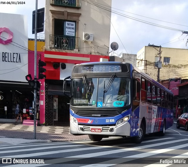 Guarulhos Transportes 33.806 na cidade de Guarulhos, São Paulo, Brasil, por Felipe Mariz. Número da foto: #12280681.