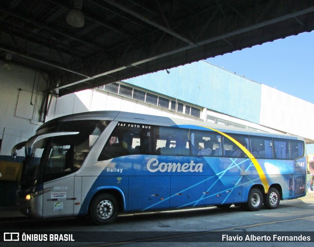 Viação Cometa 15147 na cidade de Sorocaba, São Paulo, Brasil, por Flavio Alberto Fernandes. Número da foto: #12283328.