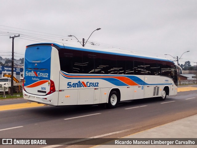 VUSC - Viação União Santa Cruz 5015 na cidade de Santa Cruz do Sul, Rio Grande do Sul, Brasil, por Ricardo Manoel Limberger Carvalho. Número da foto: #12282792.