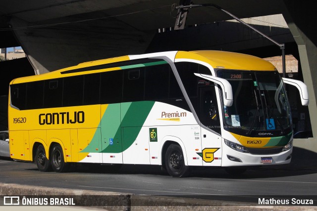 Empresa Gontijo de Transportes 19620 na cidade de Belo Horizonte, Minas Gerais, Brasil, por Matheus Souza. Número da foto: #12284903.