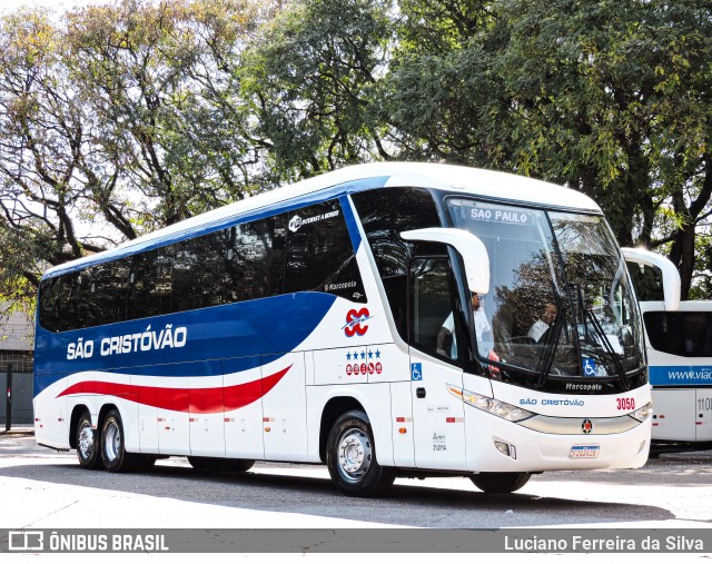 Viação São Cristóvão 3050 na cidade de São Paulo, São Paulo, Brasil, por Luciano Ferreira da Silva. Número da foto: #12284308.