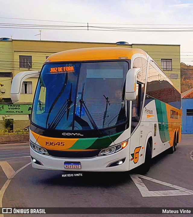 Empresa Gontijo de Transportes 19645 na cidade de Juiz de Fora, Minas Gerais, Brasil, por Mateus Vinte. Número da foto: #12282967.