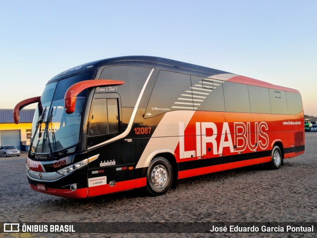 Lirabus 12087 na cidade de Hortolândia, São Paulo, Brasil, por José Eduardo Garcia Pontual. Número da foto: #12283055.