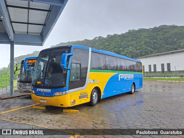Fergramon Transportes 255 na cidade de Guaratuba, Paraná, Brasil, por Paulobuss  Guaratuba. Número da foto: #12284885.