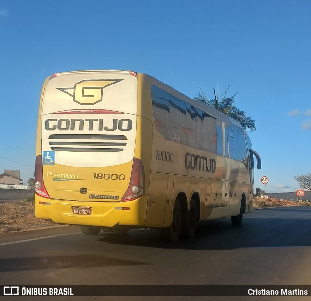Empresa Gontijo de Transportes 18000 na cidade de Montes Claros, Minas Gerais, Brasil, por Cristiano Martins. Número da foto: #12282512.