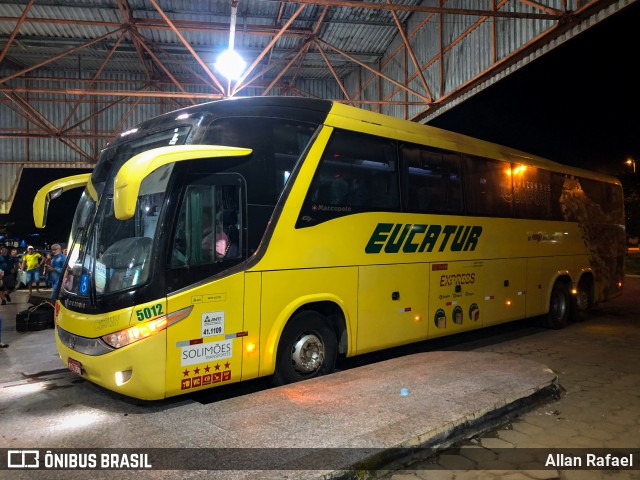 Eucatur - Empresa União Cascavel de Transportes e Turismo 5012 na cidade de Vilhena, Rondônia, Brasil, por Allan Rafael. Número da foto: #12283350.